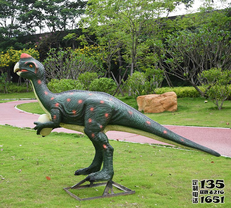 戶外草坪玻璃鋼仿真彩繪仿真動物恐龍雕塑 戶外草坪玻璃鋼仿真彩繪仿真動物恐龍雕塑