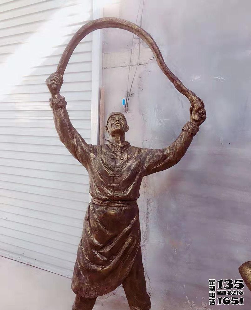 景區街邊拉面人物戶外擺件玻璃鋼仿銅人物雕塑 景區街邊拉面人物戶外擺件玻璃鋼仿銅人物雕塑