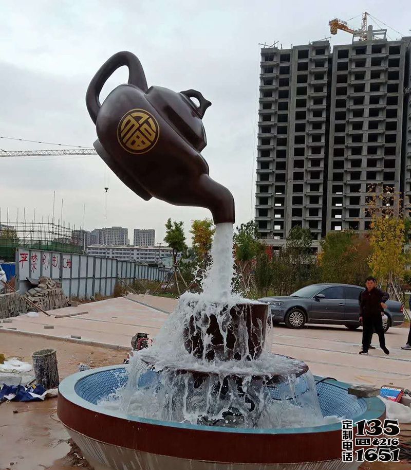 景區(qū)大型戶外景觀玻璃鋼仿銅懸浮流水天壺雕塑 景區(qū)大型戶外景觀玻璃鋼仿銅懸浮流水天壺雕塑